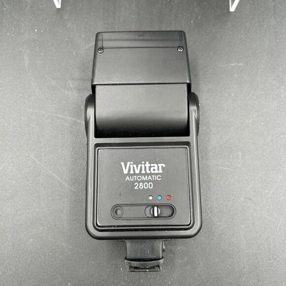 Vivitar 2800 Auto Thyristor Flash with Manual, & Box! Not Tested. - Picture 2 of 7